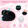 Long Cat Plush 5 Sizes, 120% Extra Filling Giant Plushness Body Pillow, Kawaii Cute Black Cat Stuffed Animals Soft Stuffed, Extra-Long Pillow Cat Plushies Gift for Girls Kids 28"