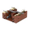 MOOXI WW2 Charge Point Military Building Block Set(221PCS).Suitable for Military Action Mini-Figures Combat Scenarios.