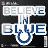 Stockdale Indianapolis Colts Believe in Blue 6" Decal Vinyl Reusable Auto Home Football