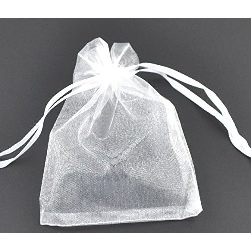 1889 Beauty 3 Pk Goat Milk & Shea Butter Soap in an Organza Bag - White Flower Fragrances (Gardenia)