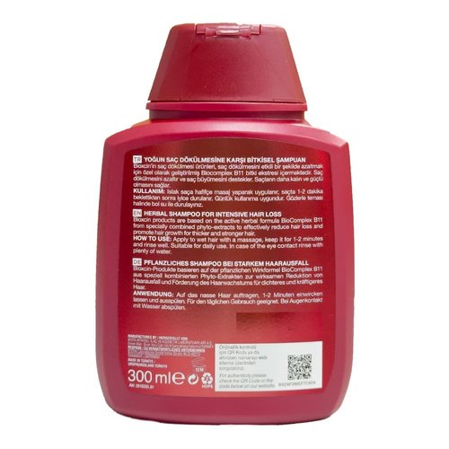 BIOXCIN Herbal Care Shampoo - Bioxcin Forte Herbal Shampoo For Intensive Hair Loss