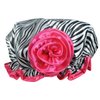 Kella Milla Stylish Satin Shower Cap - Zebra