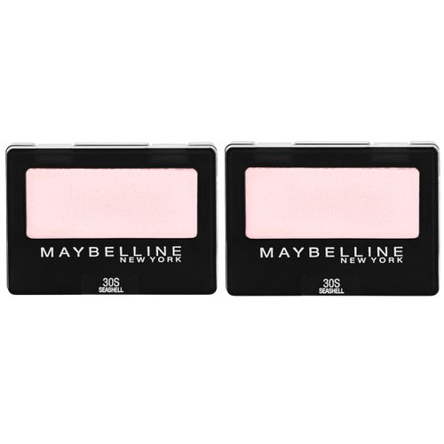(2 Pack) Maybelline New York Expert Wear Eyeshadow, Singles, Seashell [50S]