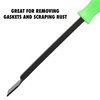 OEMTOOLS 25501 Automotive Gasket Scraper, Rust, Residue And Buildup Cleaning Blade Scraper Tool, 10.5" Extended Reach Handle