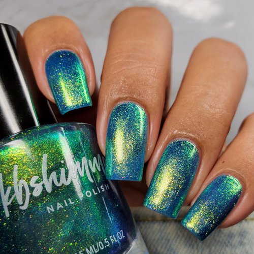 KBShimmer Cool Beans Nail Polish 0.5 oz Full Sized Bottle