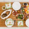 100 Woodland Animal Creatures Luncheon Napkins Disposable Paper Pack Rustic Forest Friends Fox Deer Dinner Lunch Napkin for Animals Camping Hunting