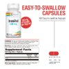 SOLARAY Inositol 500 mg Capsules | May Help Support Healthy Brain, Cardiovascular, Nervous System Function and Mood | Non-GMO, Vegan | 100 VegCaps