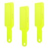Hair Comb 8-3/4 Flattop Hair Cutting Comb. Barbers Hairdresser Comb. Model 9001. 3 Combs (Neon Yellow)