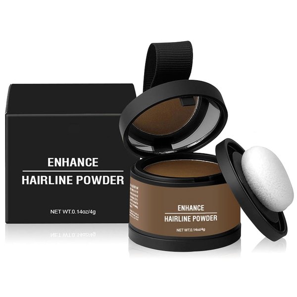 Waverloo Magic Root Cover Up, Waverlo Magic Root Cover Up, Waverly Magic Root Cover Up, 14 Colors Root Touch Up Powder with Mirror, Water Sweat Resistant (Light Brown, 1PC)