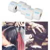 85 Sections White Disposable Barber Neck Strip Hairdressing Collar Stretchy Neck Covering Paper Towel Neck Band for Salon Haircut Coloring Styling
