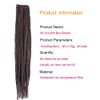 Mayloss 6 Packs/Lot (14/18/24/30) inch 1cm 20 Strands/Pack Thin 3X Box Braid Crochet Hair Extensionin Diameter 3X Synthetic Braid Hair Extensions Crochet Braids Hair Color(18Inch 33)