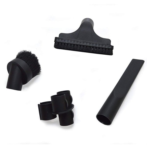 EZ SPARES 4PCS Universal Replacement for 32mm 1 1/4 inch Vacuum Cleaner Brush Accessories PP Hair Brush Kit For 1 1/4 inch vacuum cleaner