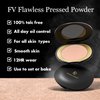 FV Matte Finish Pressed Powder, Long-Lasting, Lightweight, Oil-Control, Medium Coverage Baking Setting Powder for All Skin Types, 0.28 Oz, Classic Ivory
