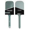 Fromm Professional Curl Studio Style Smoother Paddle Hair Brush for Smoothing Frizz & Flyaways, Detangling Wet and Dry Thick, Wavy, Curly or Coily Textured Hair, Reduces Tugging