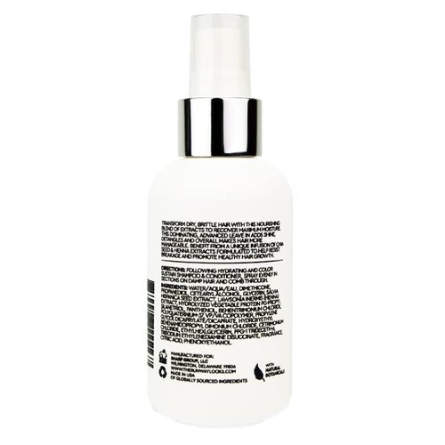 The Runway Looks Punkie Spice Hydrating Fix Leave in Detangler with Henna and Chia Seeds Extracts (4oz)