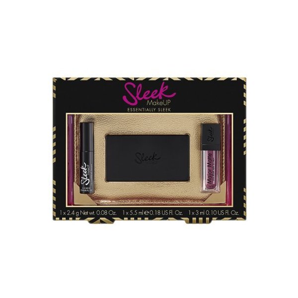 Sleek MakeUP Essentially Sleek Eyeshadow Lip Cream Mascara Bag