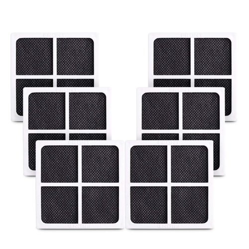 ICEPURE AF004 Refrigerator Air Filter Replacement for LG LT120F, Kenmore Elite 469918, ADQ73214402, ADQ73214404,6 PACK