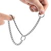 Mogoko Stainless Steel Dog Choke Chain Collar, Puppy Metal P Chain Slip Collar Pet Training Walking Choker(2.0mm;14.0 Inch)