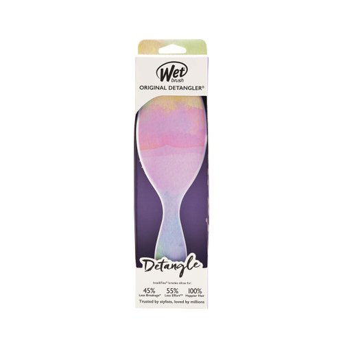 Wet Brush Original Detangler Hair Brush - Color Wash, Stripes - All Hair Types - Ultra-Soft IntelliFlex Bristles Glide Through Tangles with Ease - Pain-Free Comb for Men, Women, Boys and Girls