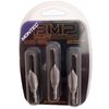 G5 Montec BMP Archery Durable Versatile Screw-in Practice Broadhead Points for Bow Arrows - for Archery Bow Hunt Trainings | Pack of 3, 125 Grain