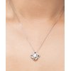 Fancy Wife Love Knot Rose Gold Necklace, I Wish Your Heart to Always be Filled with, Reusable Gifts for Wife, Christmas, New Years, Valentines Day, Mothers Day, Anniversaries