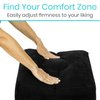 Xtra-Comfort Inflatable Ottoman Travel Foot Rest - Foot Pillow for Office Desk, Car, Chair, Airplane - Leg Elevation Cushion with Bag and Hand Pump - for Kids, Adults - Adjust Height and Firmness