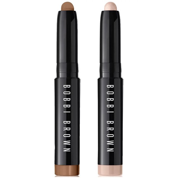 Bobbi Brown Mini Long-Wear Cream Shadow Stick Set, Golden Bronze And Moonstone