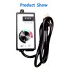 labwork Router Fan Variable Speed Controller Electric Motor Rheostat for AC 120V 15A