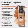 Revlon Liquid Foundation, ColorStay Face Makeup for Combination & Oily Skin, SPF 15, Longwear Medium-Full Coverage with Matte Finish, Toast (370), 1.0 Oz