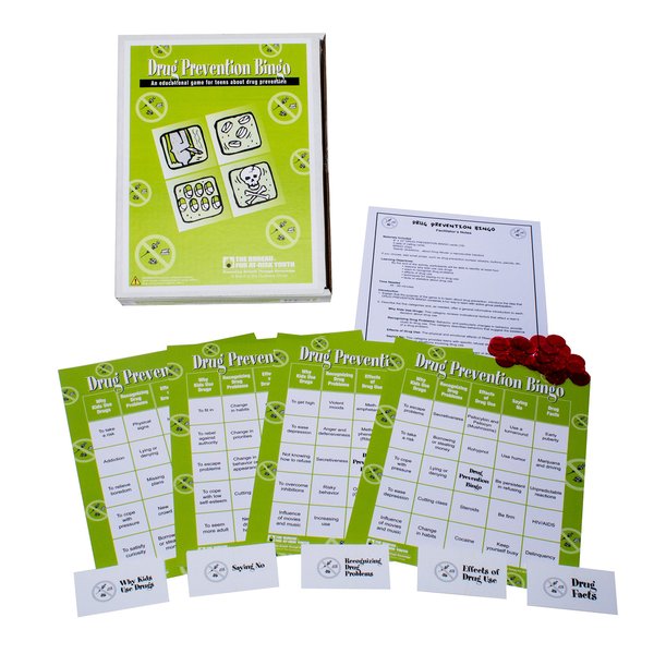 Childswork / Childsplay Drug Prevention Bingo Game for Teens