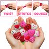 ArtCreativity Mini Valentines Squishies Toys, Bulk 48 PCS, Valentines Gifts for Kids in 12 Cute Designs, Stress Relief Toys for Kids and Adults, Valentines Party Favors and Goodie Bag Stuffers
