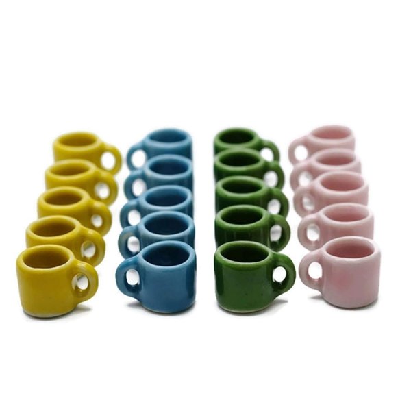 20 Mix Colorful Coffee Mug Tea Cup Home Deco Food Kitchen by 1 Shop for You No21