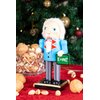 Clever Creations Science Teacher 7 Inch Traditional Wooden Nutcracker, Festive Christmas Décor for Shelves and Tables