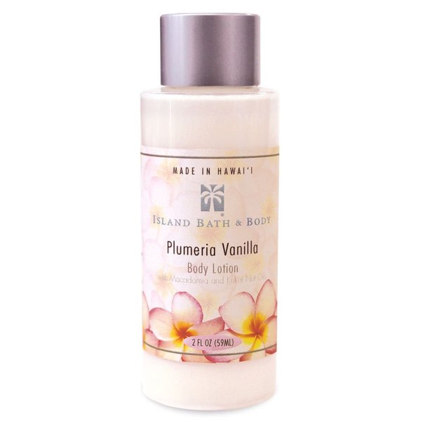 Island Bath & Body Plumeria Vanilla Travel Size Body Lotion 2 fl. oz.