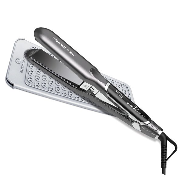 Olivia Garden Titanium + Ion 1.5" Flat Iron – Professional Hair Straightener