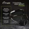 Champion Sports Magnesium Softball Face Mask - Lightweight Masks for Adults - Durable Head Guards - Premium Sports Accessories for Indoors and Outdoors - Black