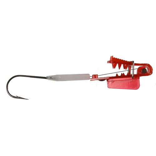 Pro-Troll 1901 E-Rotary Bait Holder Red, 5/0 Barbed Hook 40-Pounds 7ft