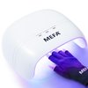 MEFA UV Nail Lamp with UV Gloves, 72W UV Light for Gel Nails with 21pcs Lamp Beads, 3 Times UV Dryer for Gel Nail Polish Fast Curing, Professional UPF99+ UV Gloves for Gel Manicures for Women Salon