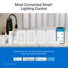 Lutron Caseta Smart Lighting Claro Smart Switch for Light Bulbs and Fans, Works w/ Alexa, Apple Homekit, Google Home (Hub Required), Neutral Required, 5A Single-Pole/3-Way, DVRF-5NS-BR, Brown