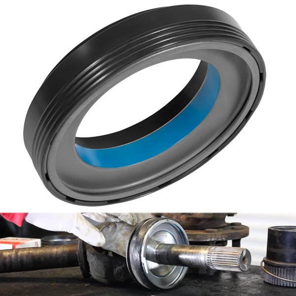 50491 Outer Axle Shaft Seal Fit For 1998 1999 2000 2001 2002 2003 2004 Ford Super Duty Excursion F250 F350 F450 F550 With Dana 50 60 Front Diff, Replace 50491, 28600, 710493 Axle Shaft Seal