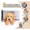 Cuckool Golden Retriever Stuffed Animals, Microwavable Stuffed Animals Heating Pad for Cramps, Pain Stress Relief, Heatable Coolable Lavender Scented Plush Toy for Anxiety, Women & Kids Bedtime