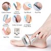 MOREVAC Electric Foot File Callus Remover, Rechargeable Pedicure Tools Foot Care Kit, Callus Remover for Feet with 3 Roller Heads,2 Speed, Display for Remove Cracked Heels Calluses and Hard Skin