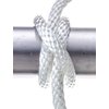 Seachoice Anchor Line Rope, Braided Nylon, White, Spring Hook, 3/16 In. X 100 Ft.