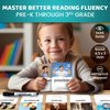 QUOKKA 520 Sight Words Flash Cards for Kids Adults - from Pre-K to 3rd Grade | 5 Levels, Bold Font, Jumbo Size, Dry Erase Reusable Cards with Realistic Images & Rings | Based on Dolch & Fry Word Lists