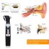 Otoscope Kit,Professional Diagnostic Ear Care Tool with 3.0V LED Bulb, 3X Magnification, 4 Speculum Tips Size - for Children, Adults, Pets, etc.