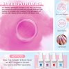 Lavender Violets 36 Colors Dip Powder Nail Kit Starter Quick Drying Dipping Powder Color Set for Home Salon Nail Art Designs M951