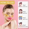 PLMMOUT 24 Pcs Lip Masks & Eye Masks