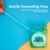 Coconut Oil Dental Floss Expanding Dental Floss Suitable for Wide Spaces (55 Yards, 4 Count) - Mint Flavor