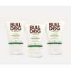 BULLDOG Mens Skincare and Grooming Original Face Moisturizer with Aloe Camelina & Green Tea 3.3 Fl. Oz - Pack of 3