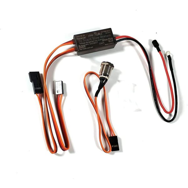 RC Plane Hobby On Board Glow System-for Nitro Engine New Version wHeat Sink and Cover for RC Plane On Board Glow System